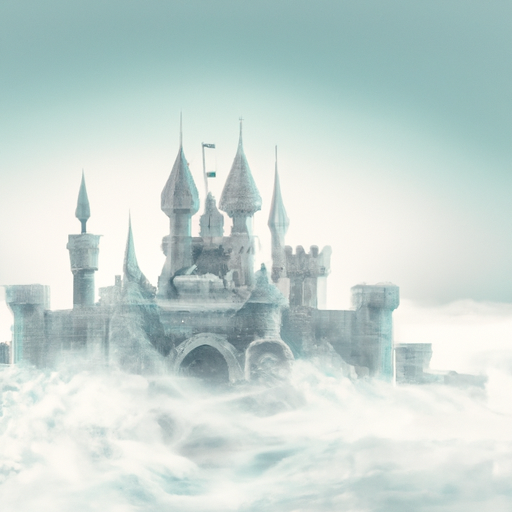  A magical castle in the clouds